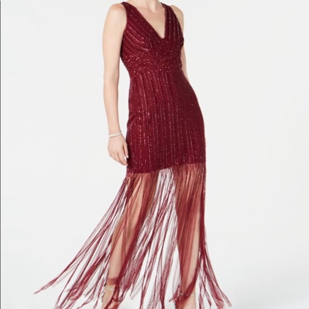Beautiful Adriana Papell dress.